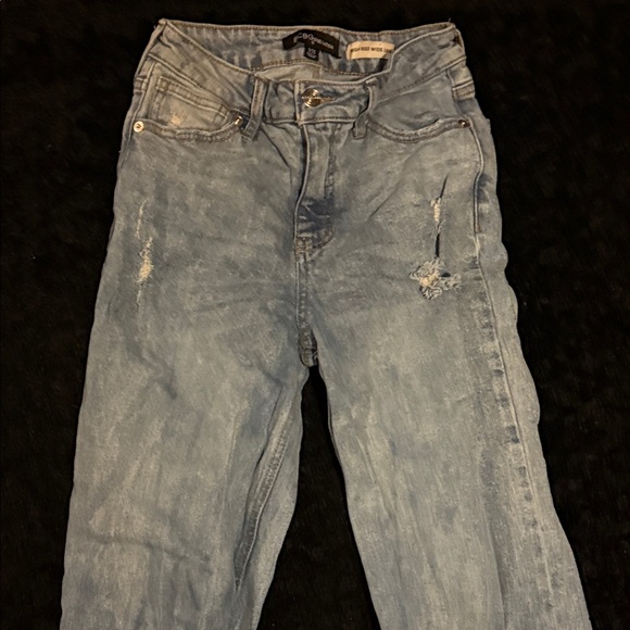 BCBGeneration Light Blue Straight Leg Jeans - Picture 3 of 8